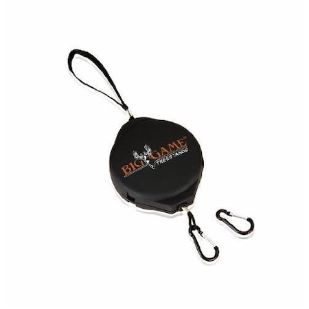 Muddy Magna Lift Hoist, 30' Retractable Nylon Rope, 2 Hd Caribiner Clips, Hd Belt Clip ML1000